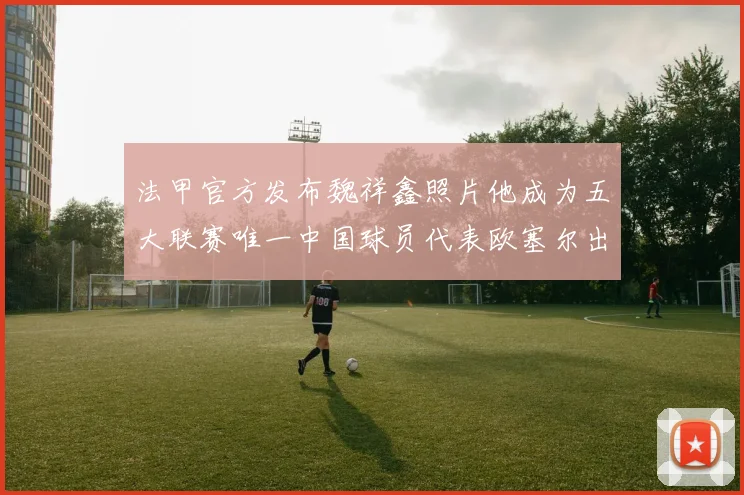 法甲官方发布魏祥鑫照片他成为五大联赛唯一中国球员代表欧塞尔出战